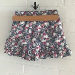 Lovely Floral Summer Skort Girl Size 6